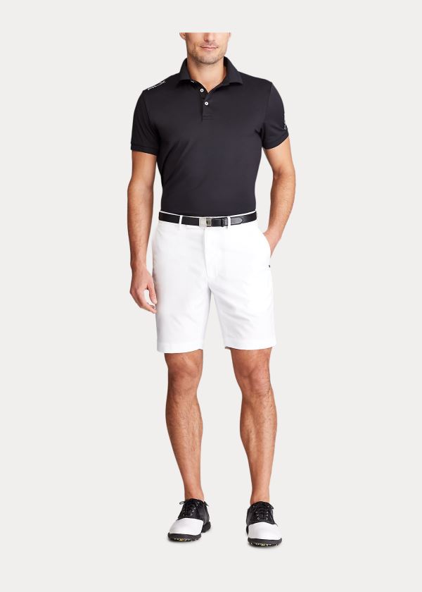 Ralph Lauren Tailored Fit Performance Shorts Herre Danmark (ESKNW3190)